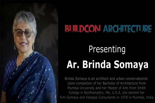 Ar. Brinda Somaya, SNK | Tata Consultancy Services | Buildcon Architecture